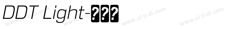 DDT Light字体转换 DDT Light字体转换